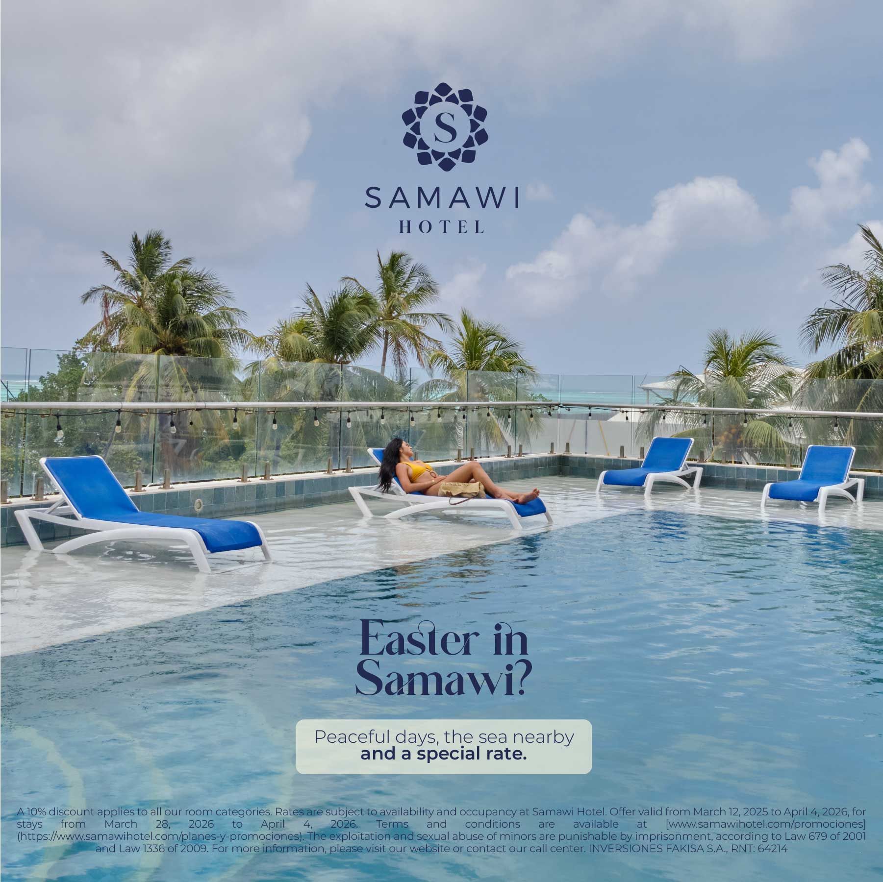 Reserva en San Andrés con el 20% de descuento en Samawi