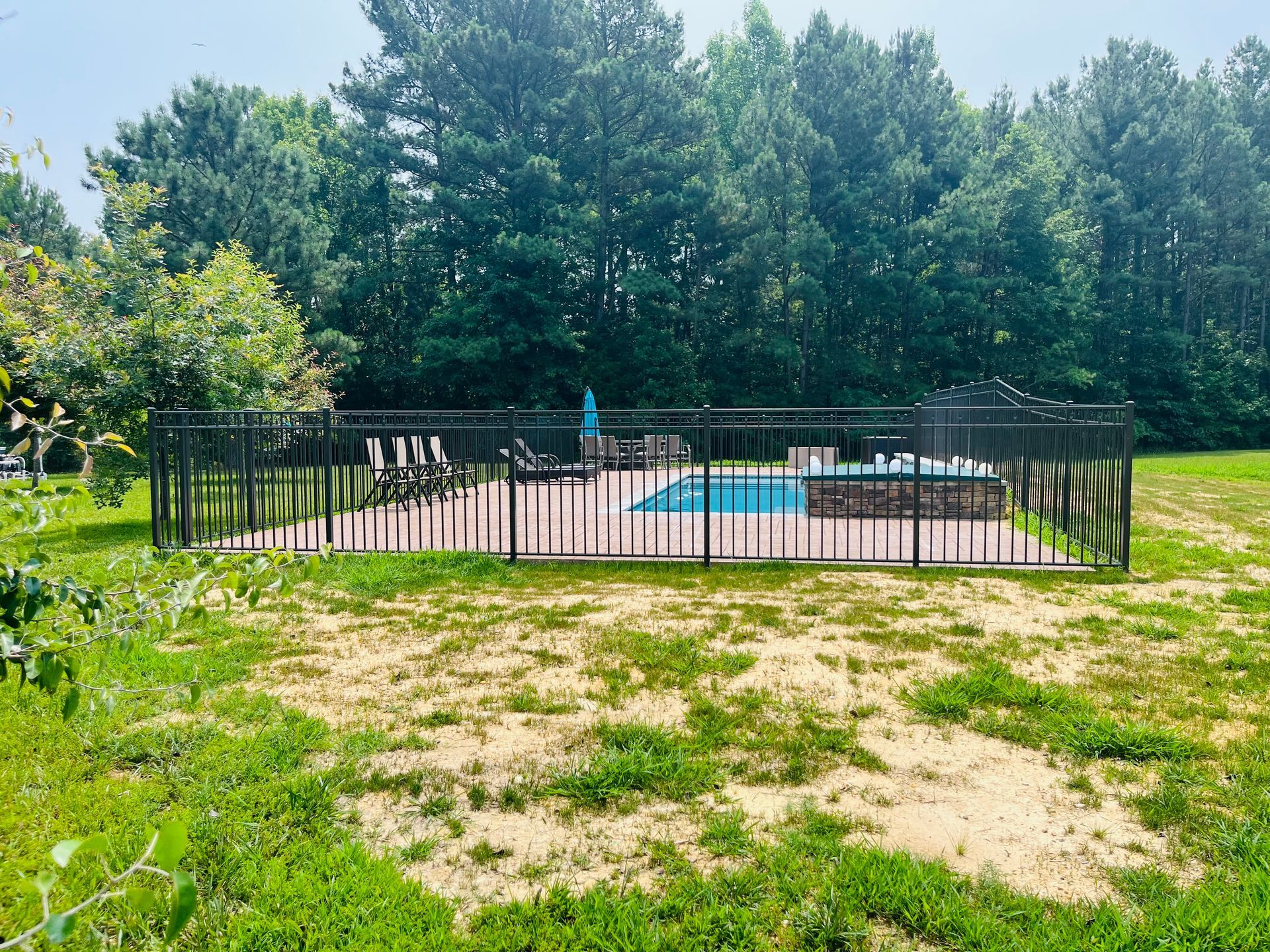 Pool fencing in Southern MD