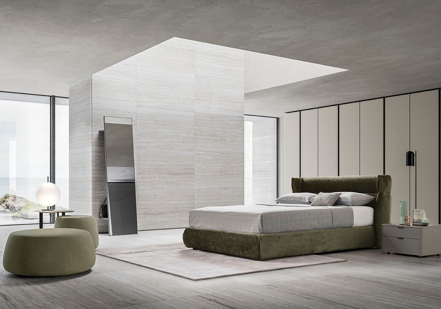 camera da letto con armadio