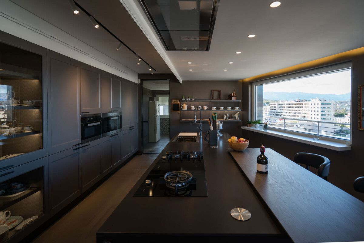 cucina moderna con isola