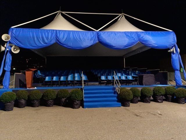 Palco per concerti a noleggio