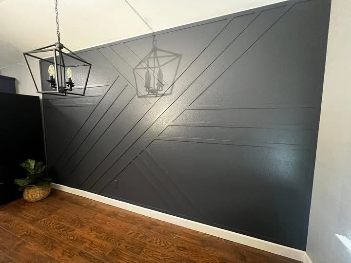 Modern Geometric Wall