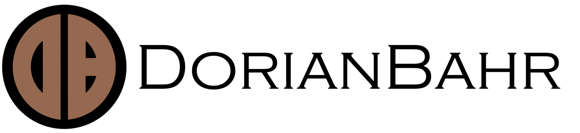 A logo for dorianbahr is shown on a white background