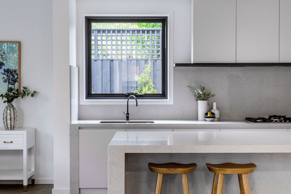 A Room with A Lot of Windows and A Table — Southside Aluminium Windows and Doors in Yallah, NSW