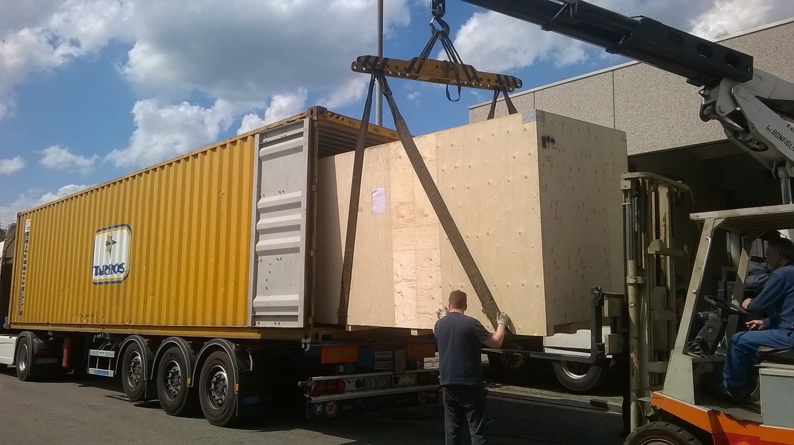 Imballaggi per trasporto sicuro