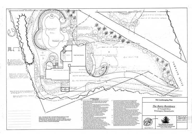 Landscape Blueprint 3 — Landscape Architecture in Burlington, MA