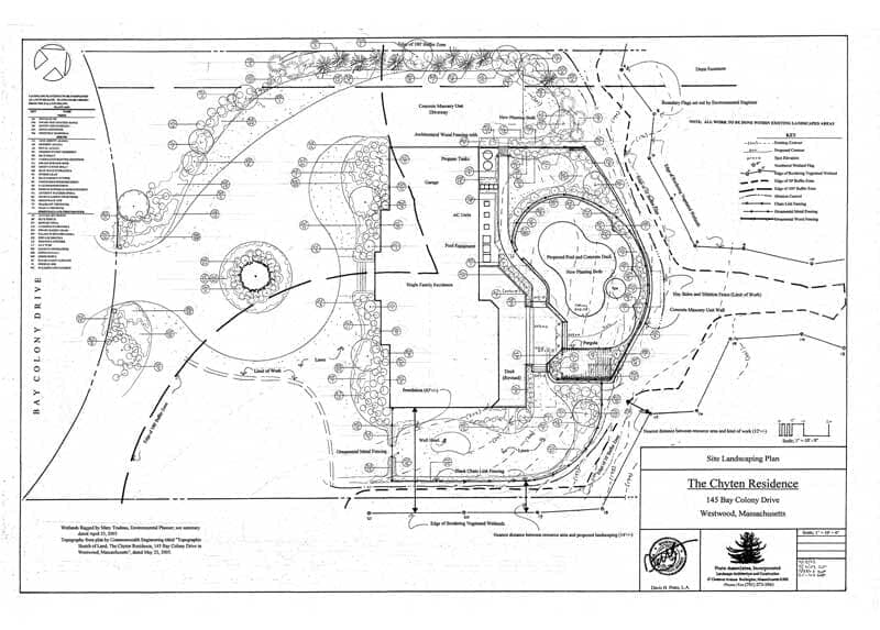 Landscape Blueprint 8 — Landscape Architecture in Burlington, MA