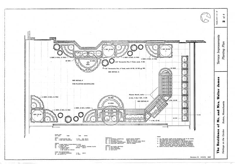 Landscape Blueprint 6 — Landscape Architecture in Burlington, MA