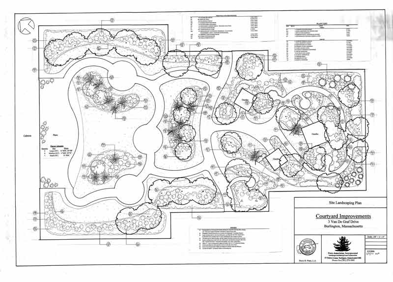 Landscape Blueprint 4 — Landscape Architecture in Burlington, MA