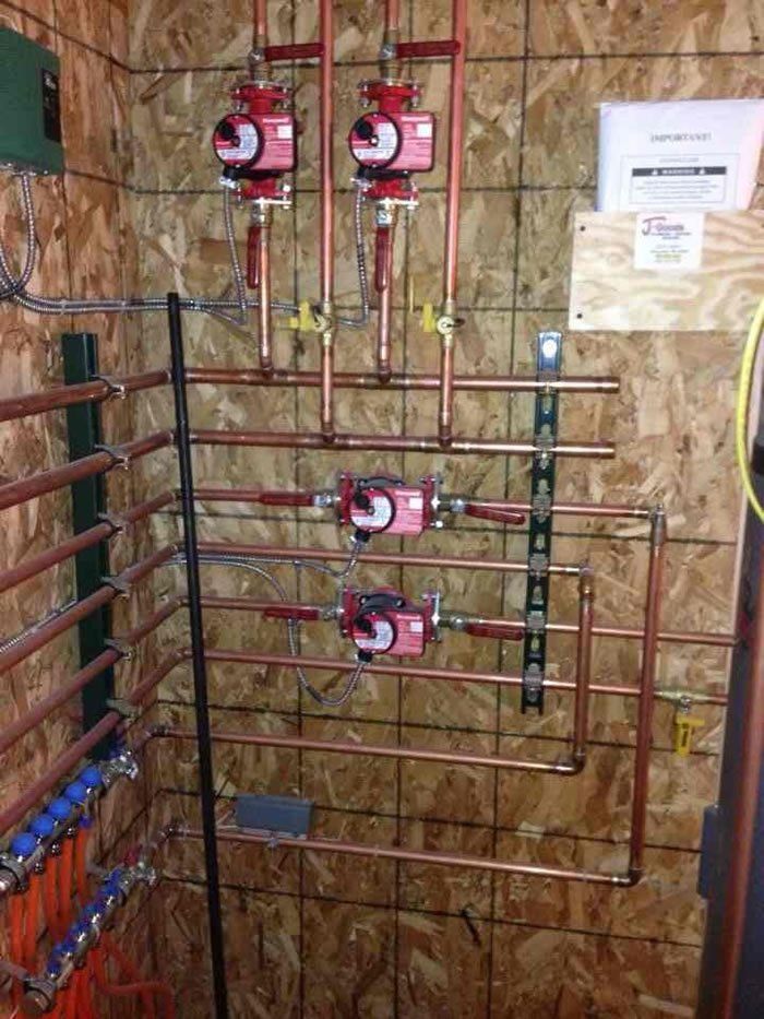 Radiant Floor Heating Zone