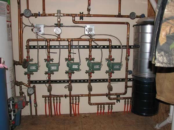 Radiant Floor Heating Zone