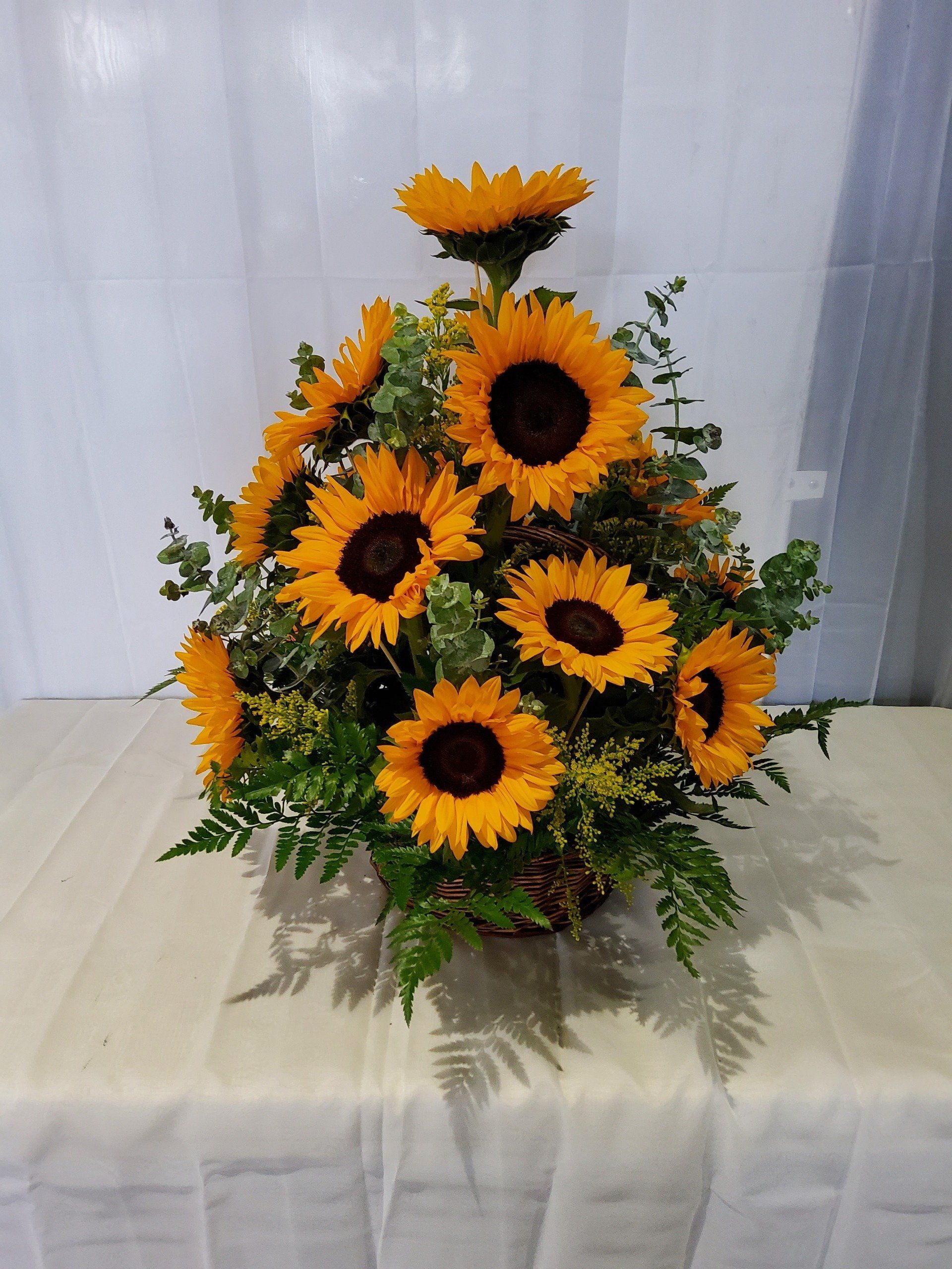 Fall Flower Arrangements Sunflower Florist Orange CA