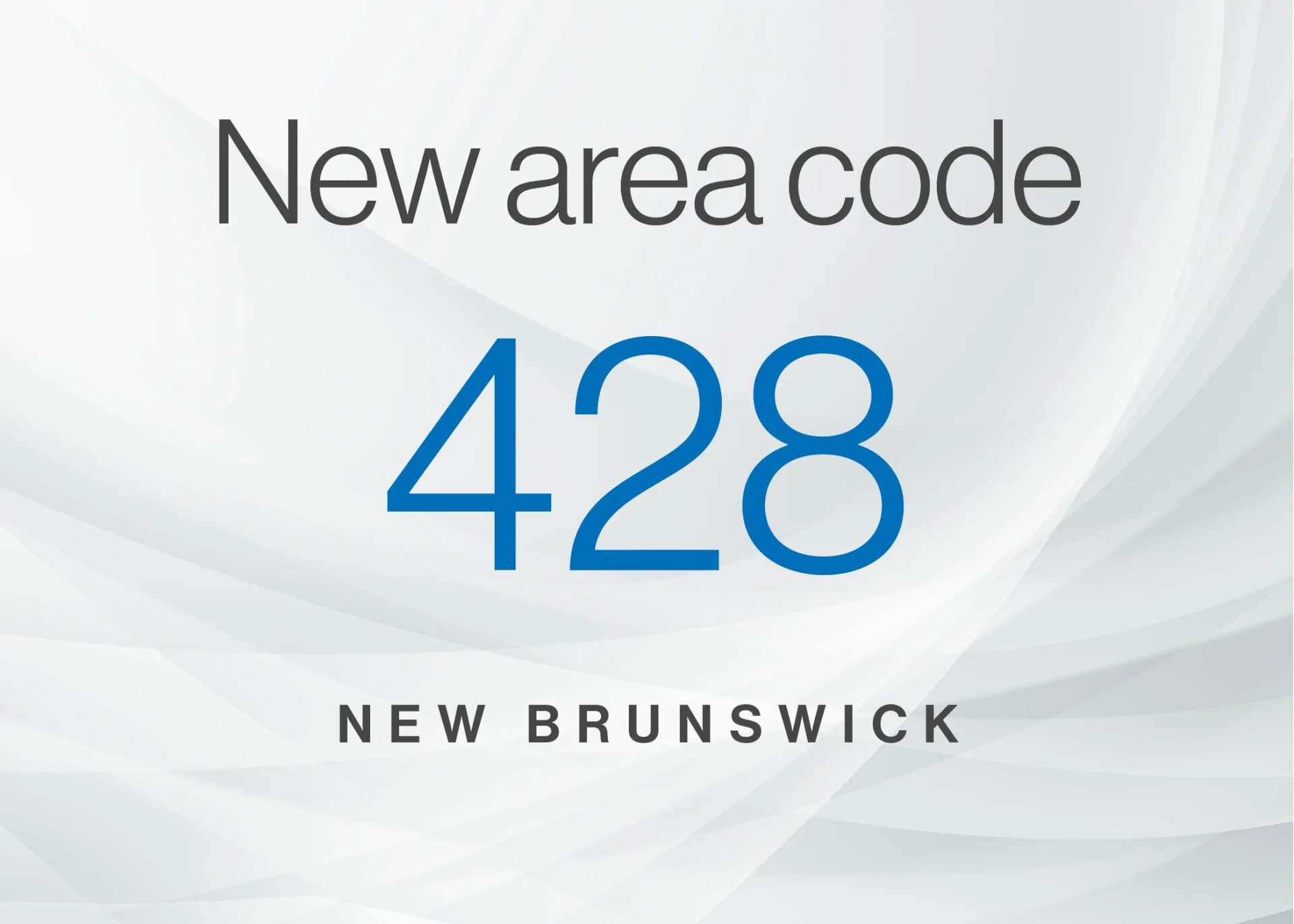 New Brunswick area code