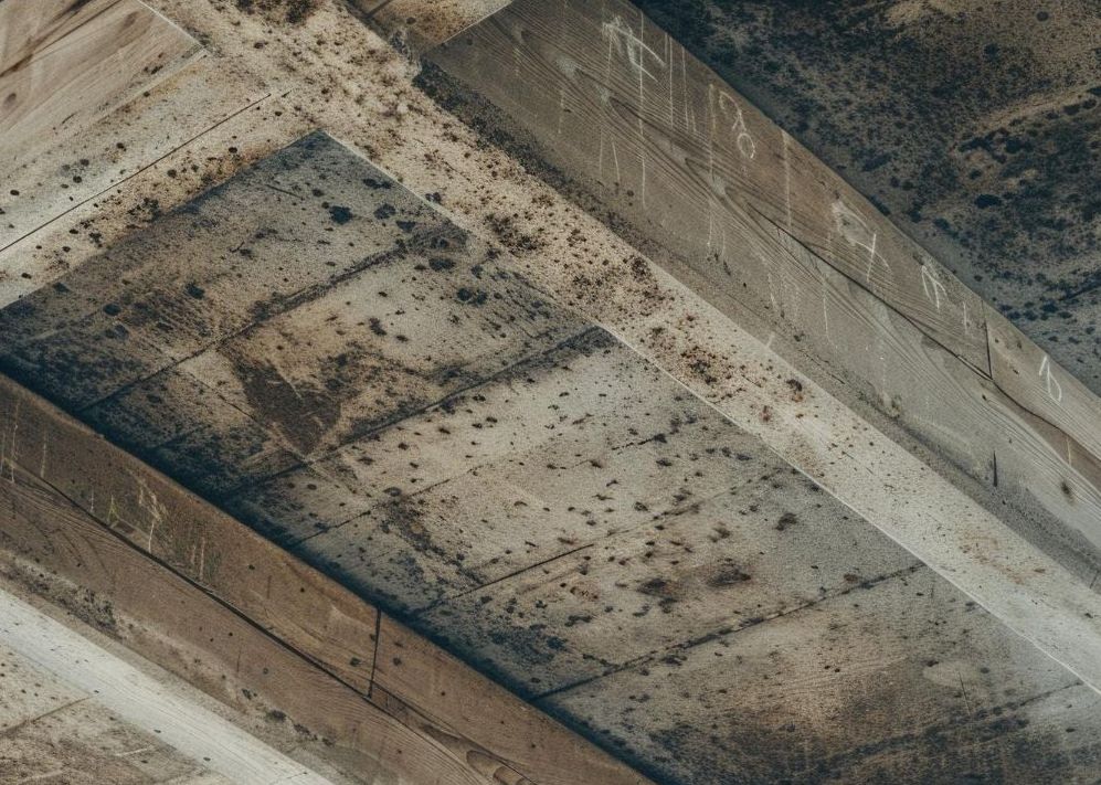 mold on wall paper