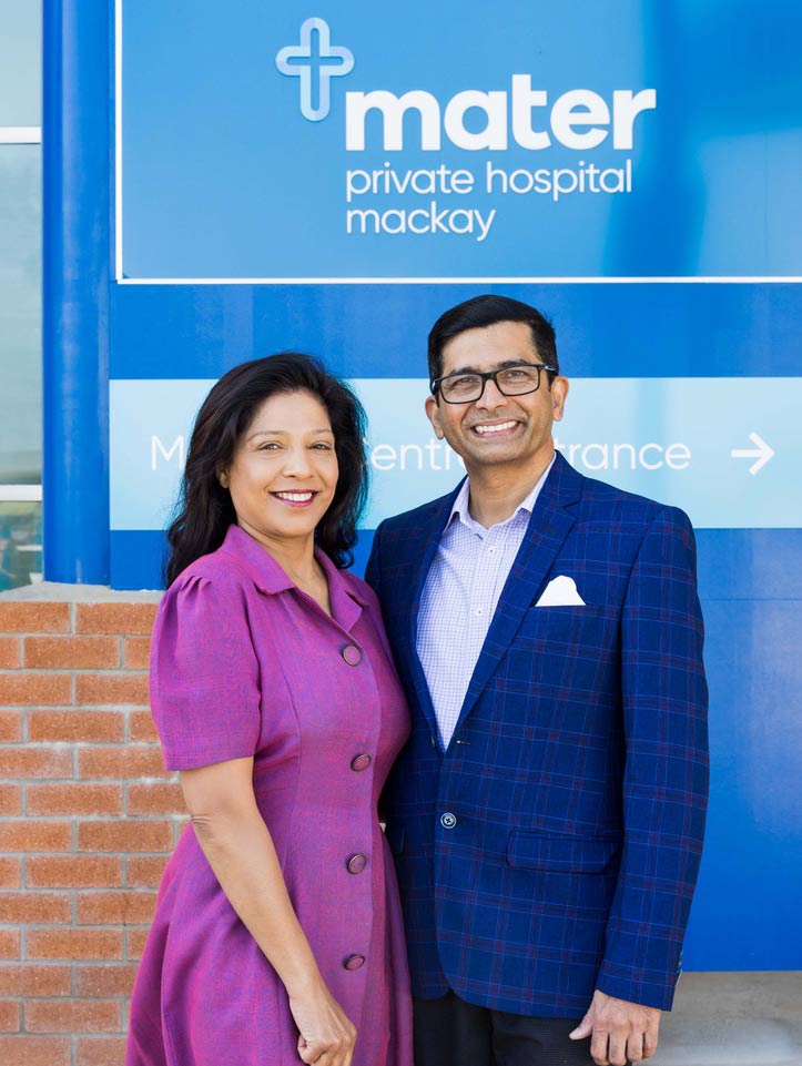 Dr. Sally Rodrigues and Dr. Naguesh Gaunekar — Gynaecological & Obstetrics Care in North Mackay, QLD
