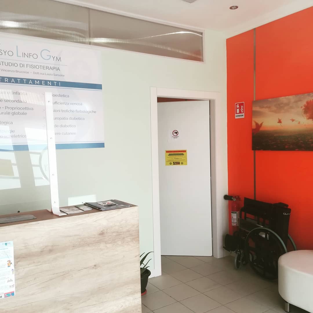 Reception Fysio Linfo Gym