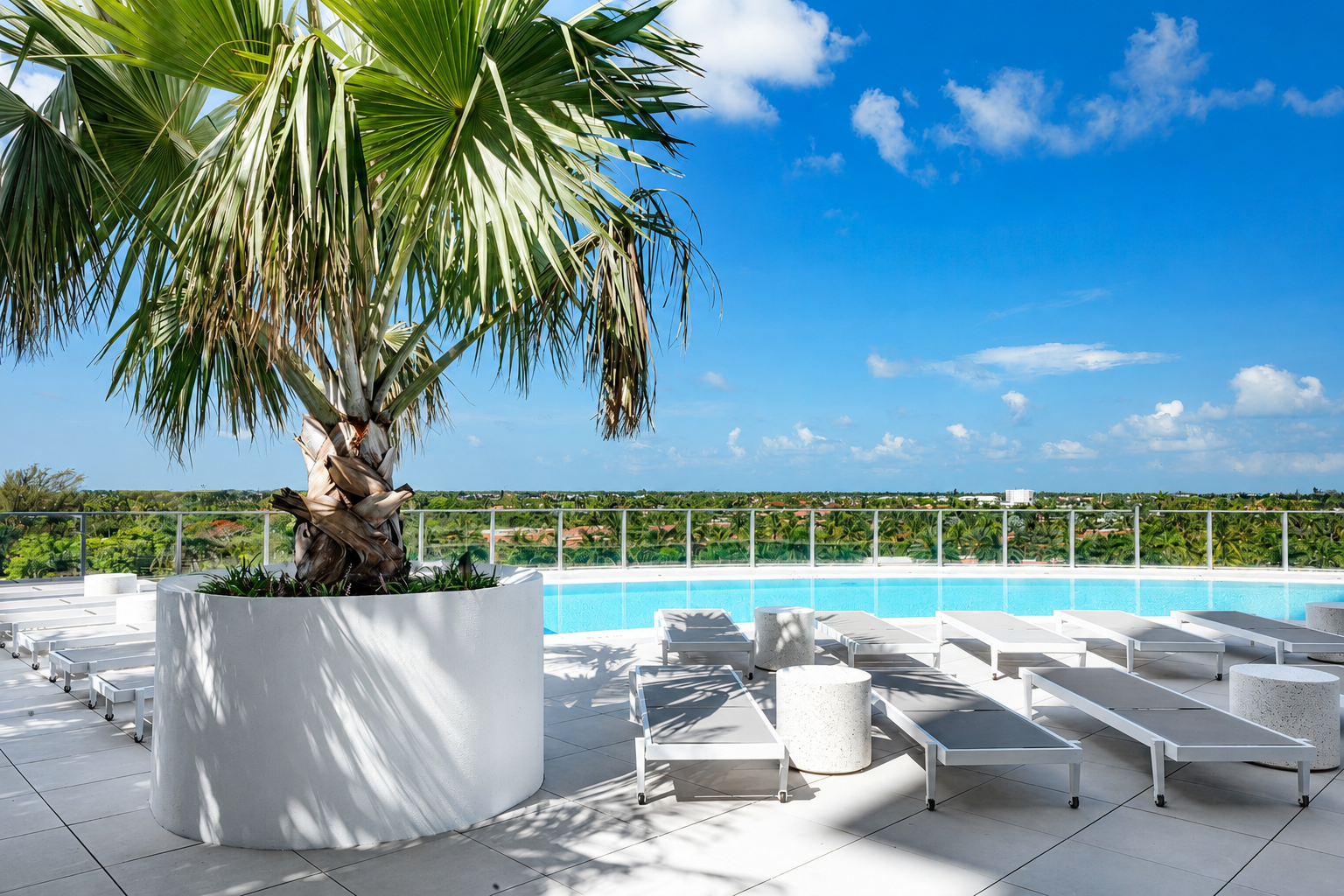 Sundeck at Ascent at Metropolitan Naples in Naples, FL.