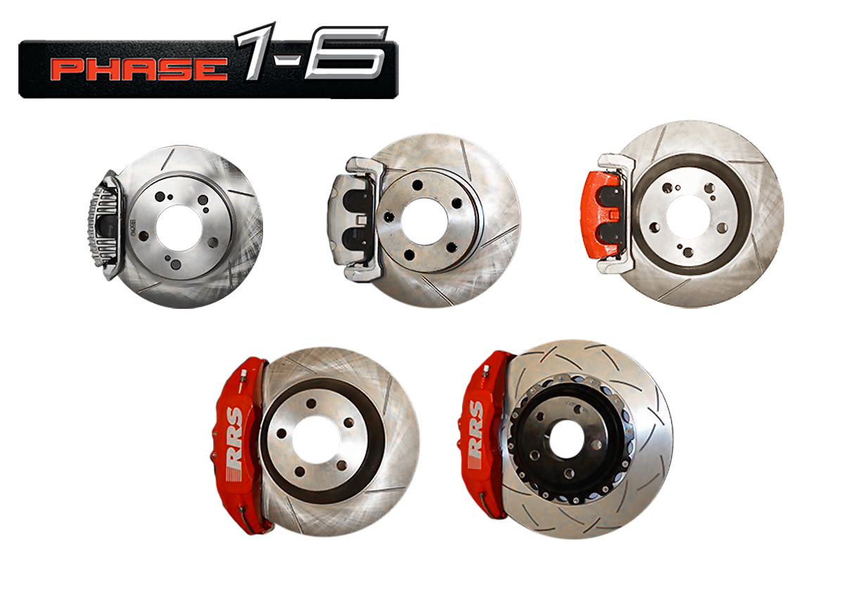 RRS Phase 1-6 front brake packages