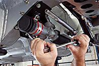 GT rack fitting under car