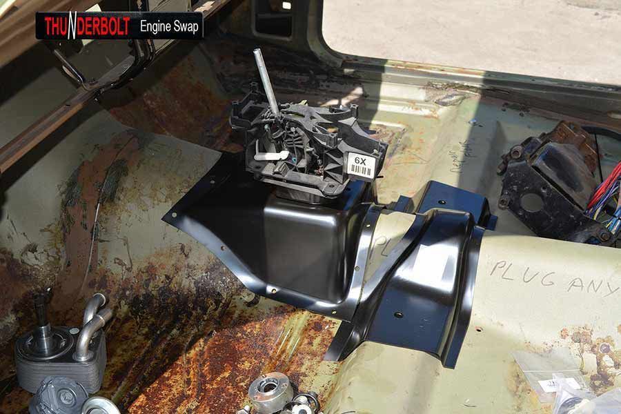 LHD trans and brace