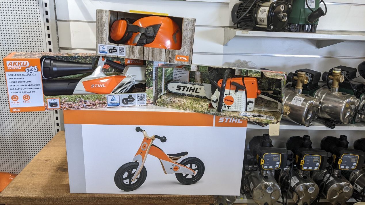 Display of Stihl Products — Farm Equipment Experts In Mullumbimby, NSW