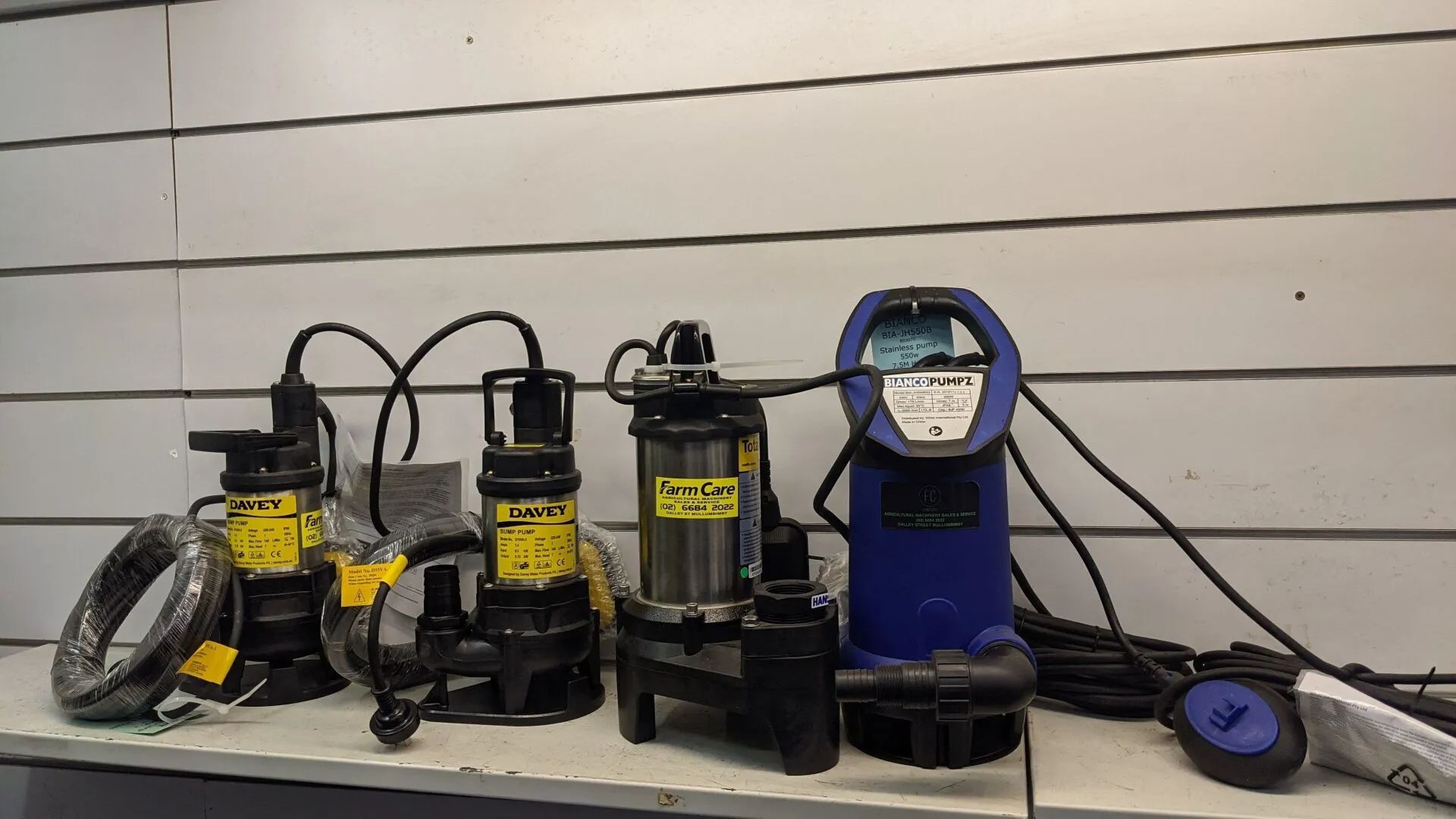 Pumps in Mullumbimby FarmCare