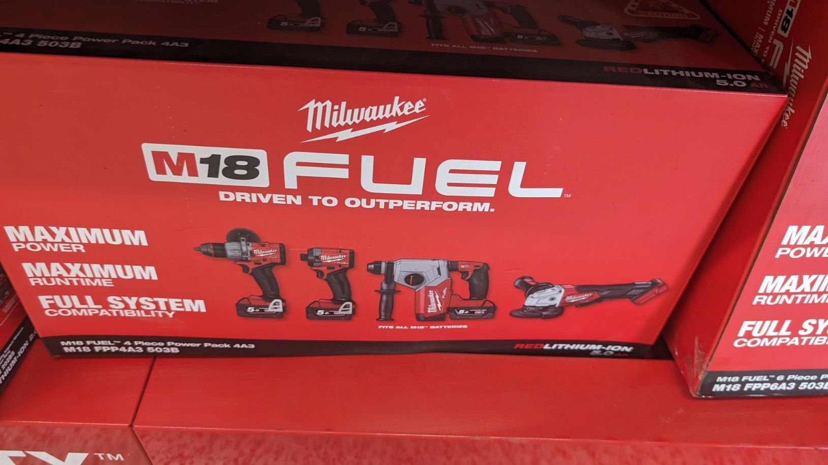 A Red Box That Says Milwaukee M18 Fuel on It — FarmCare in Mullumbimby, NSW