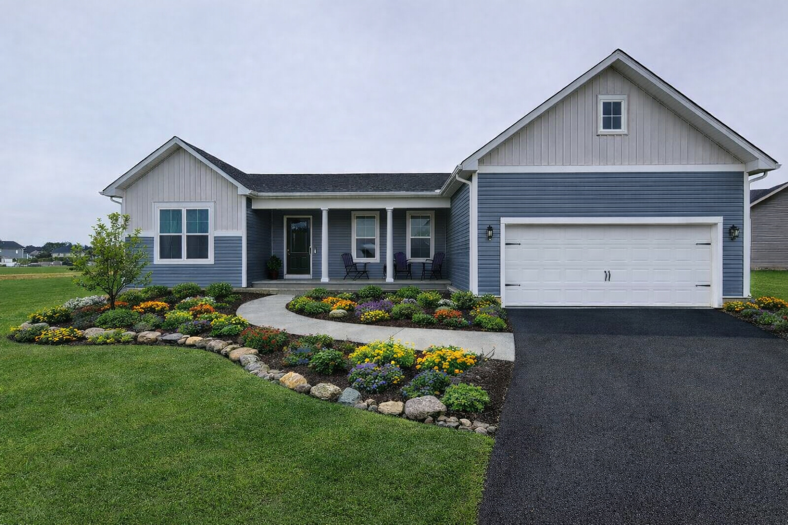 Lexington Front Exterior | Cornerstone Homes | Clay, NY