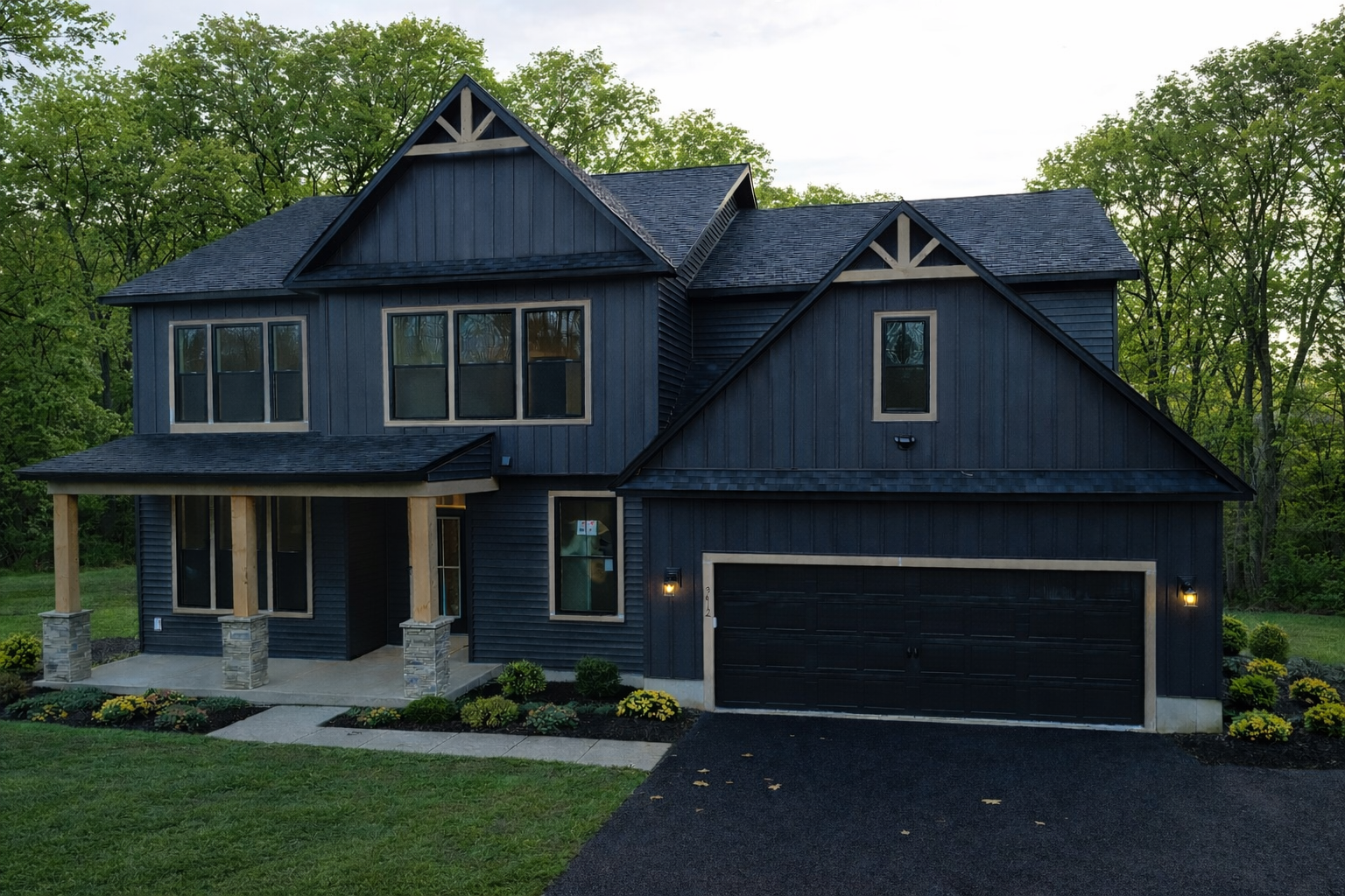 Washington Front Exterior | Cornerstone Homes | Clay, NY