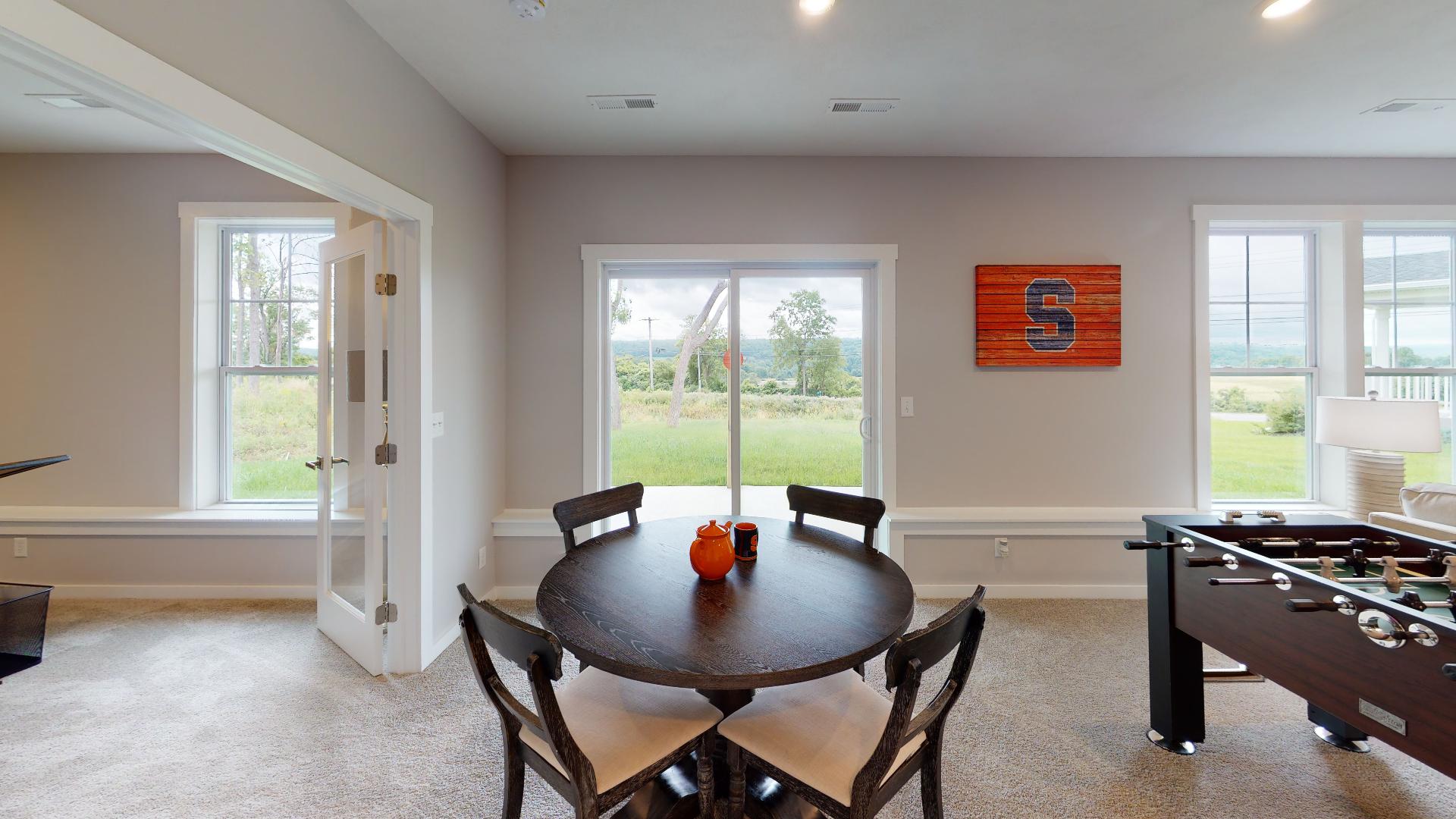 4 person table in flex room