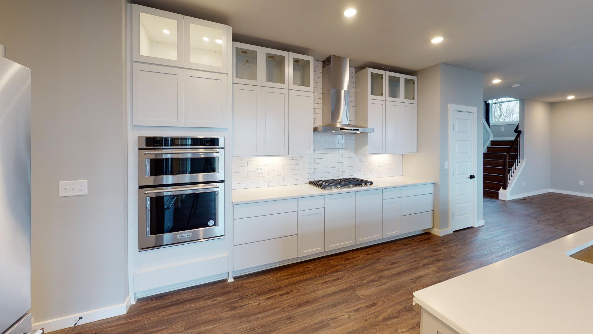 kitchen with stainless steel appliances