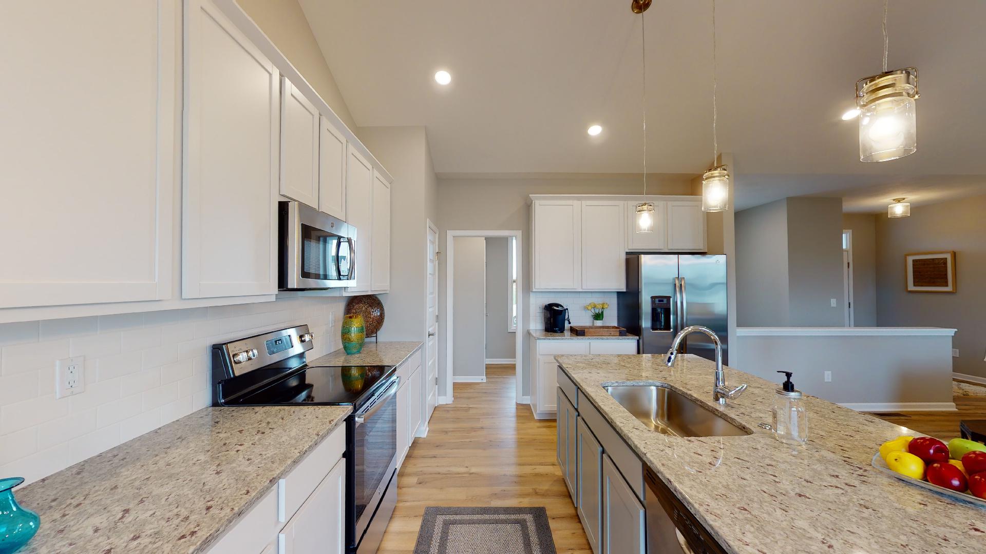kitchen with stainless steel appliances