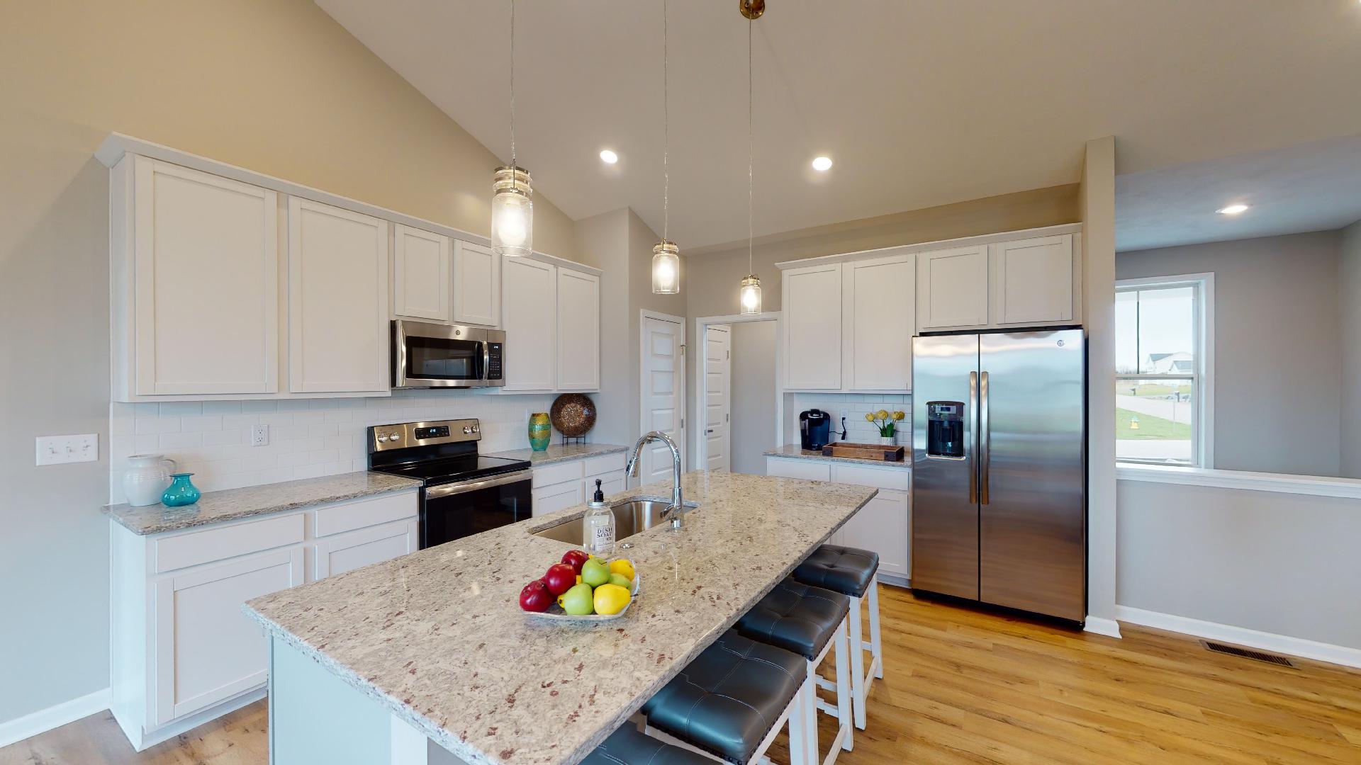 kitchen island with seating