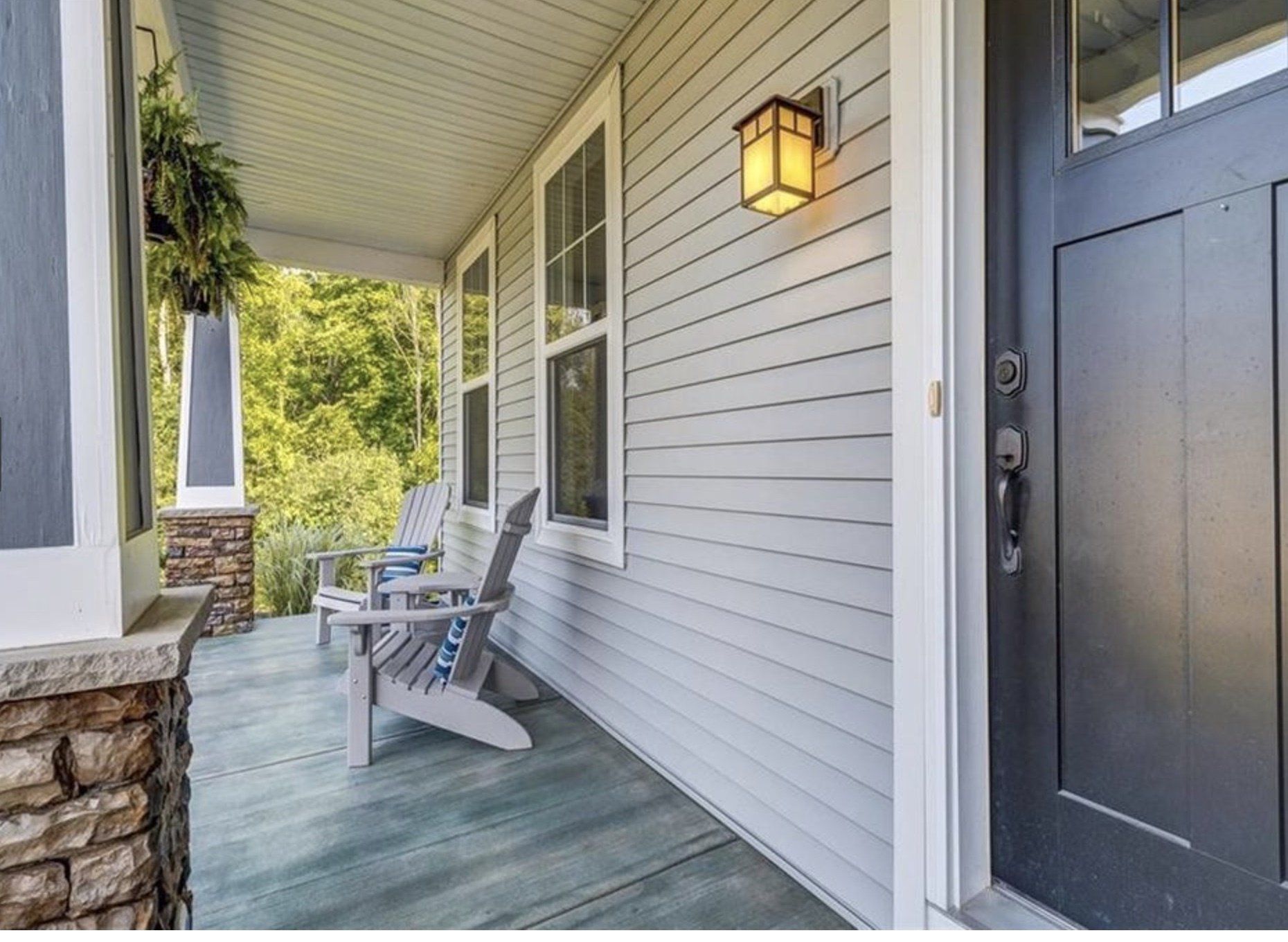 Front Porch with Chairs