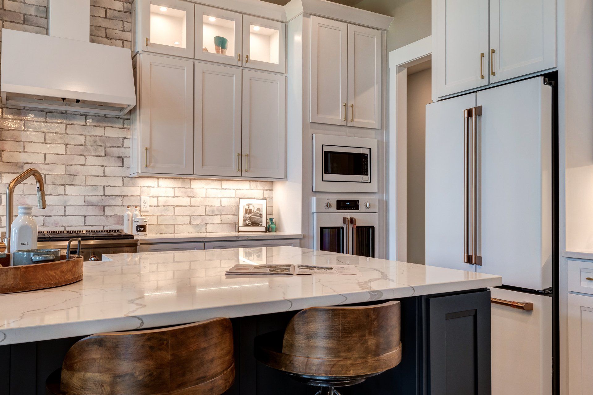 kitchen island with seating and sink