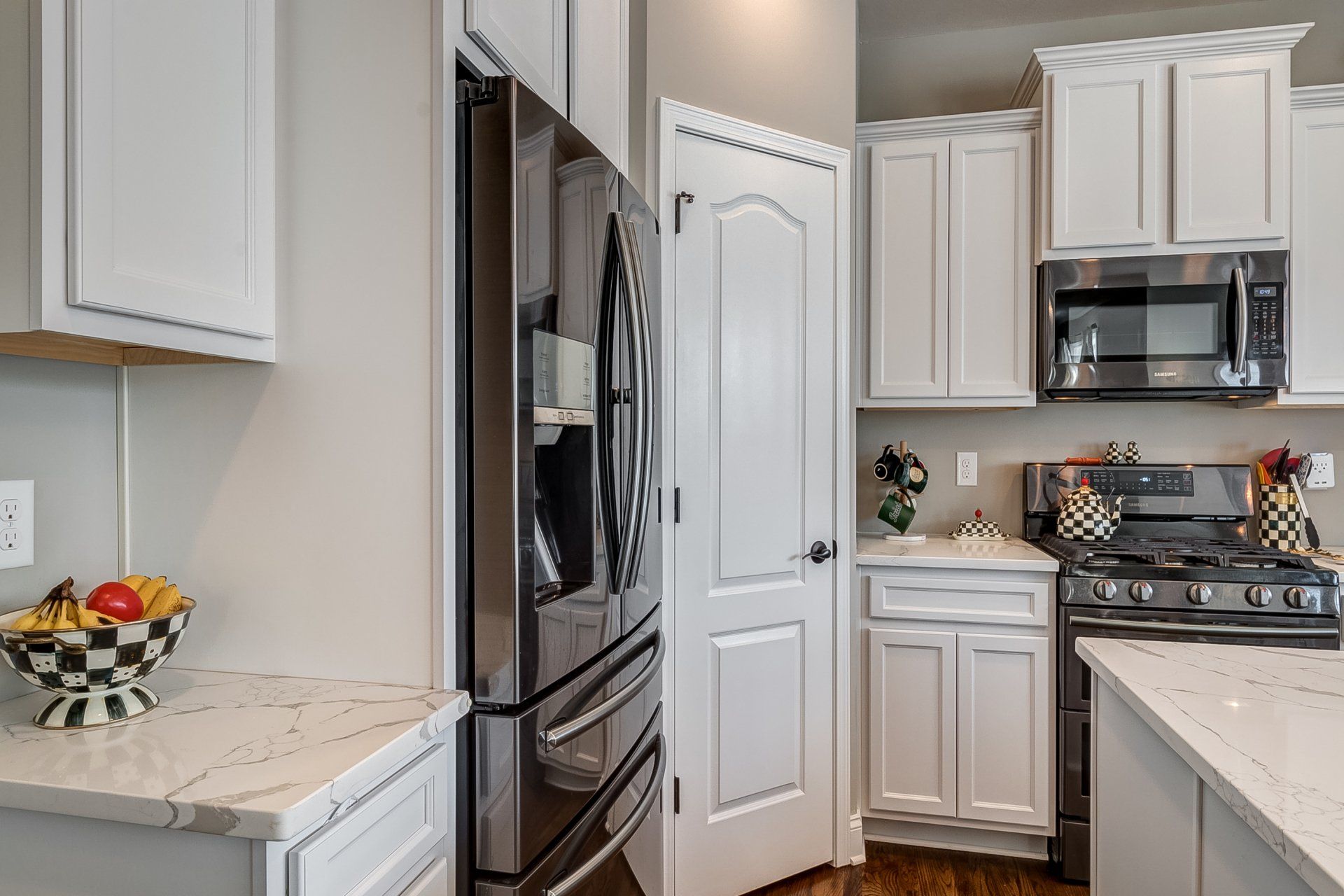 pantry between appliances