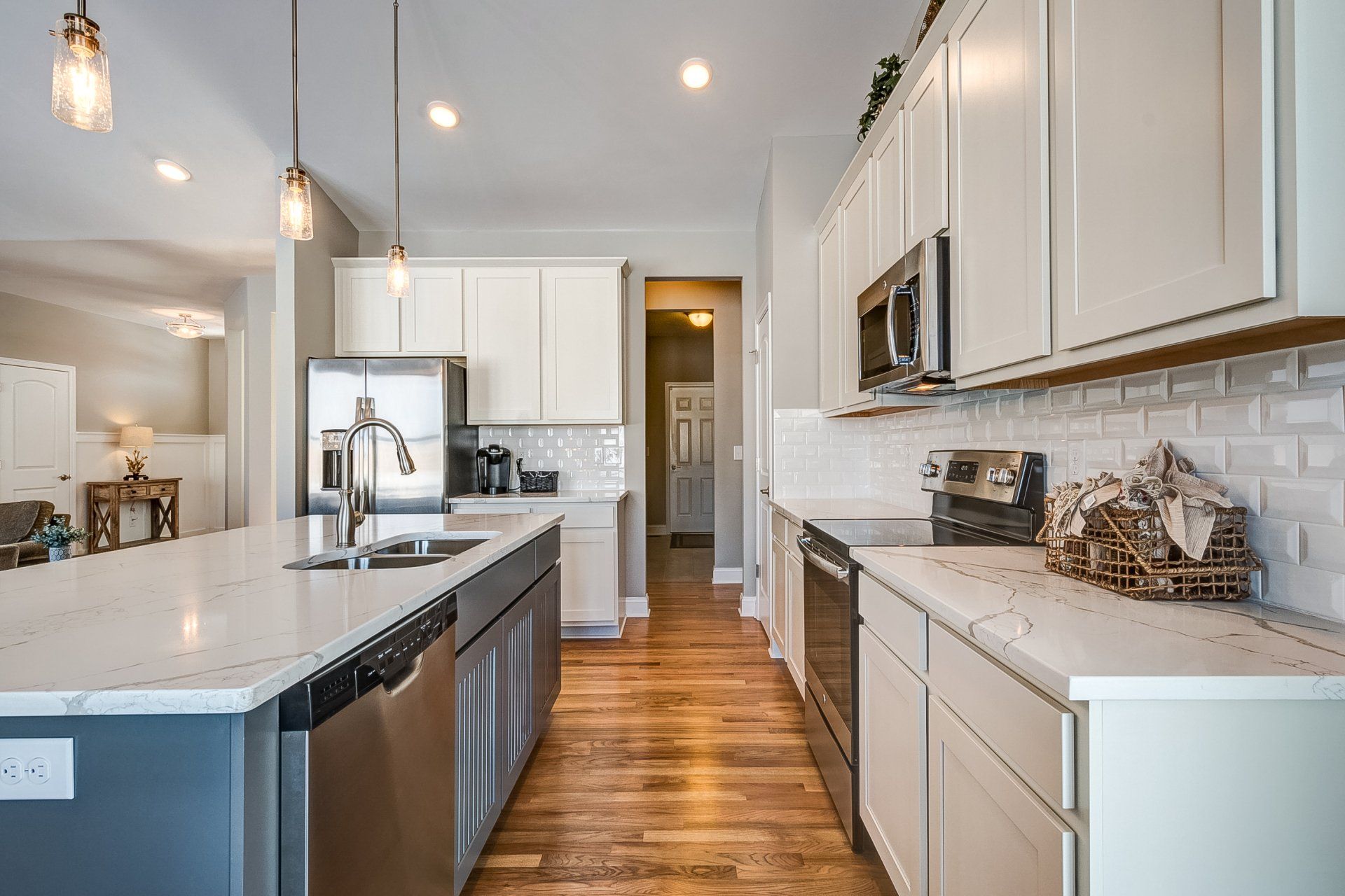 kitchen with stainless steel appliances