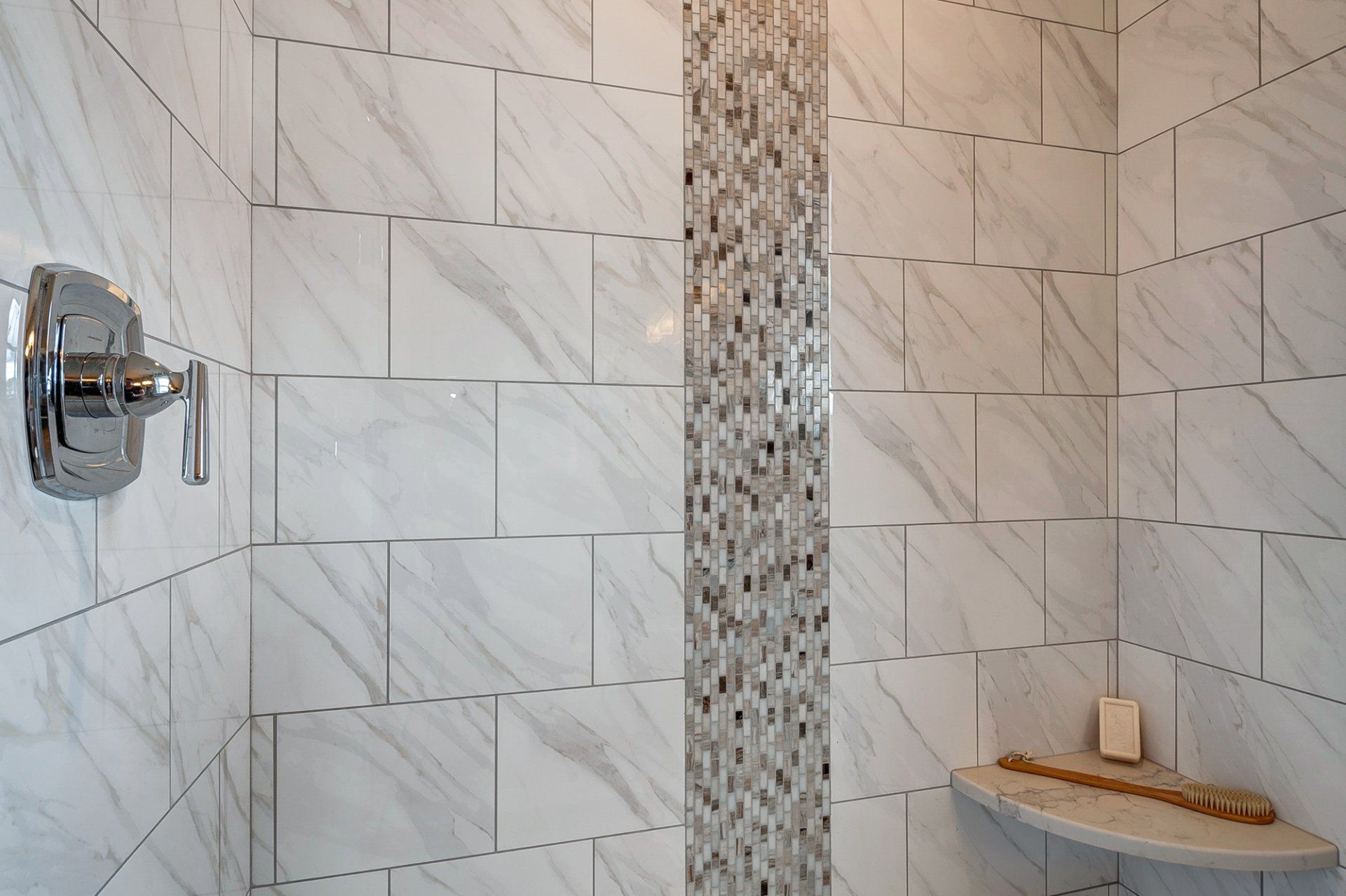 tile shower