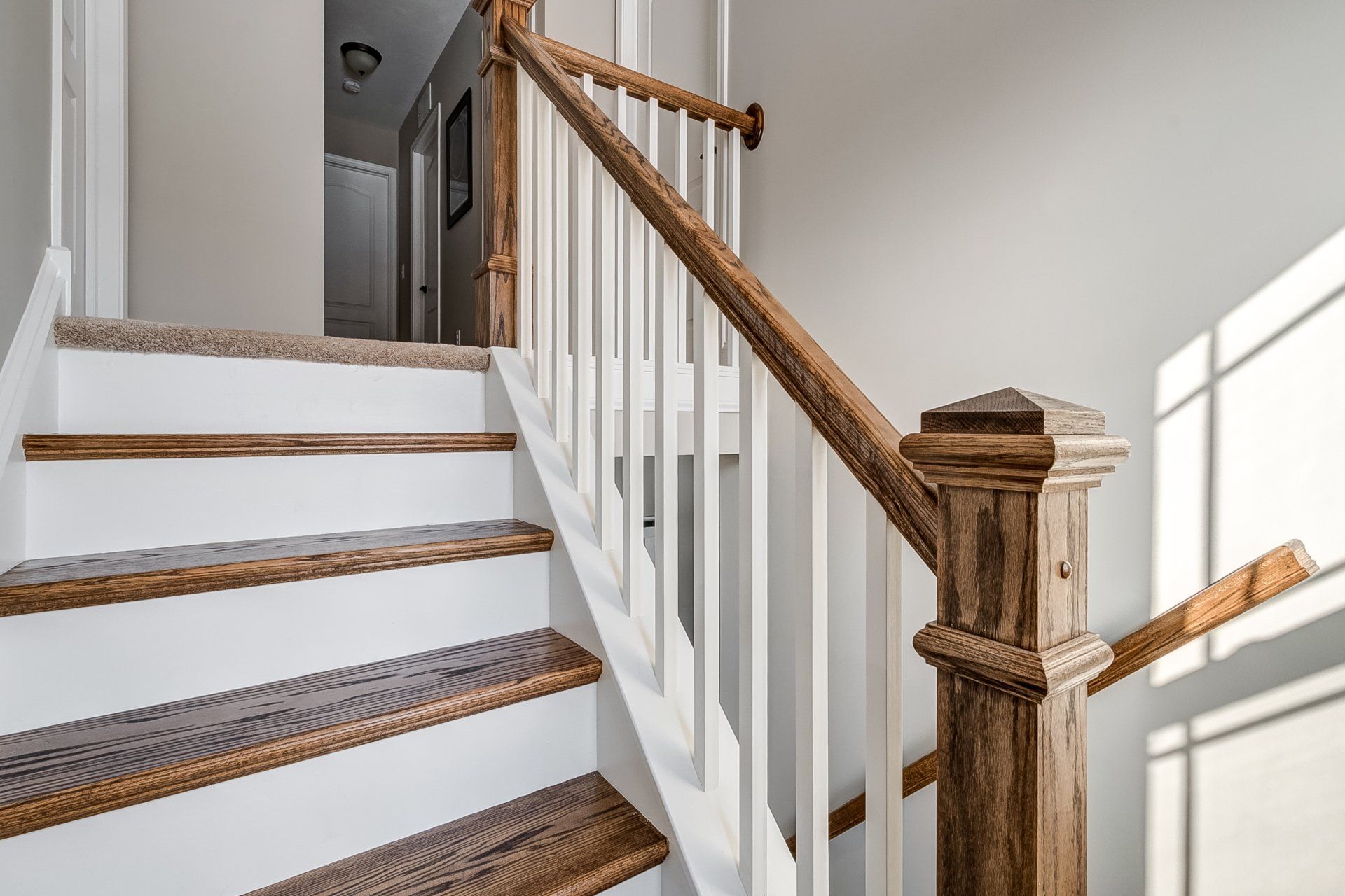wood staircase