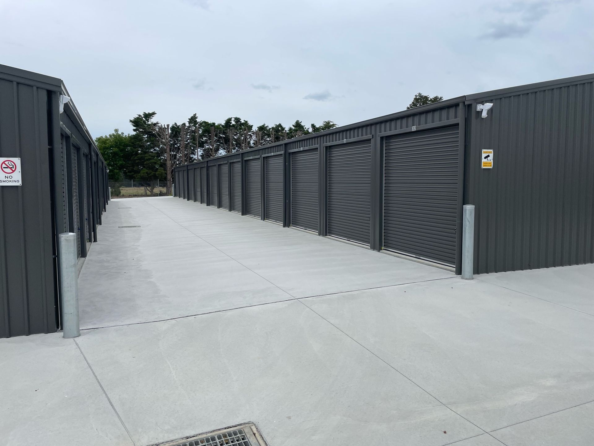 Row of Storage Units — MV Self Storage, Moss Vale NSW