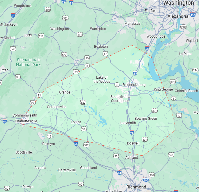 Service Area Map