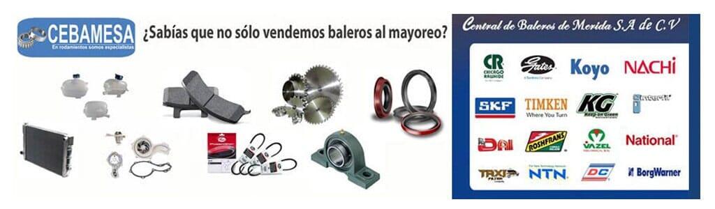 CENTRAL DE BALEROS DE MÉRIDA SA DE CV - Baleros Automotrices