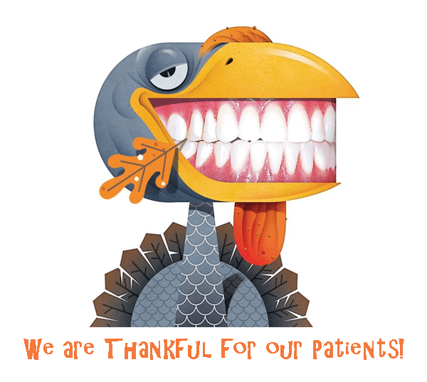 Happy Thanksgiving to our Big Dental Family!