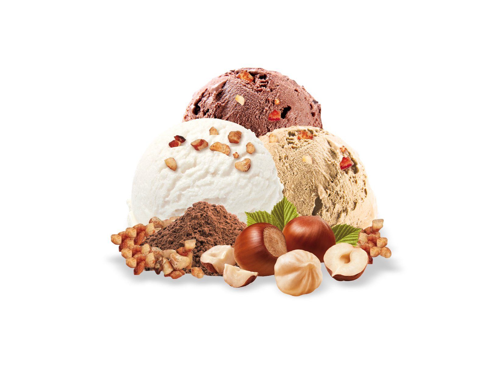 Trigusto FIOR DI PANNA NOCCIOLA CACAO