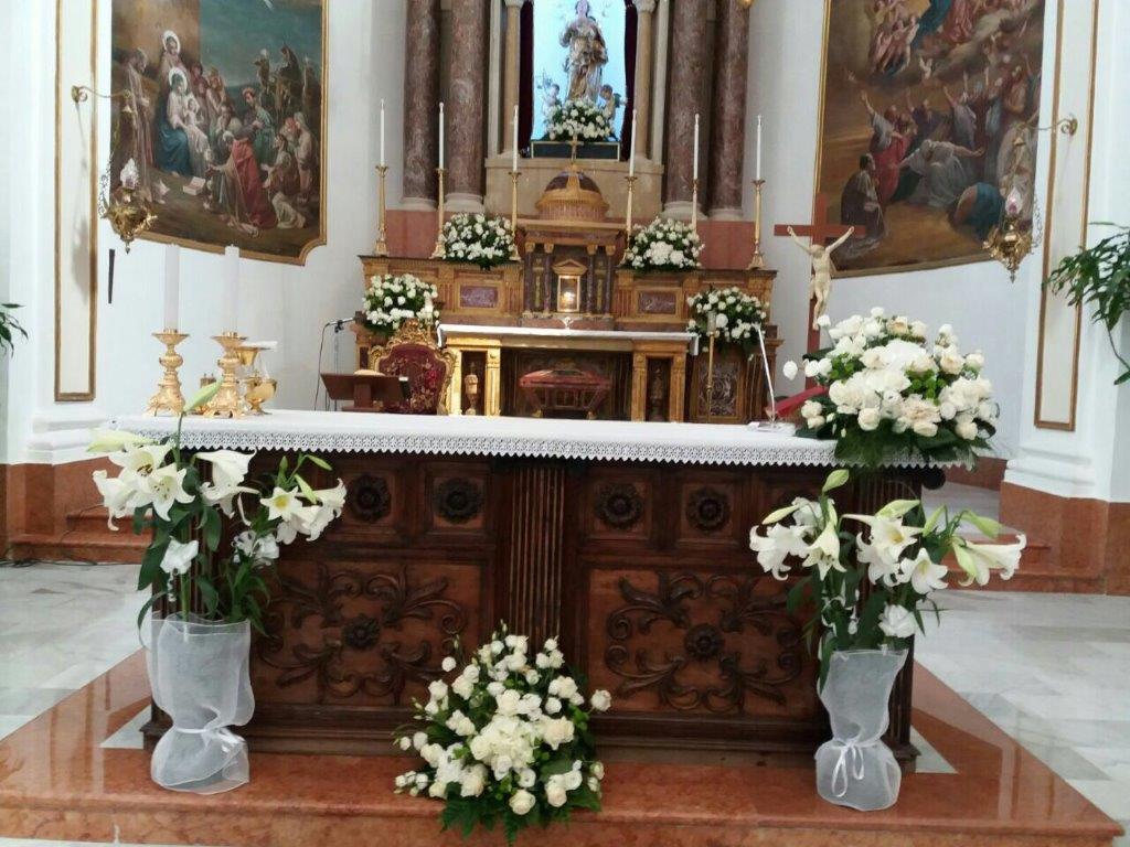 Addobbi floreali per la cerimonia