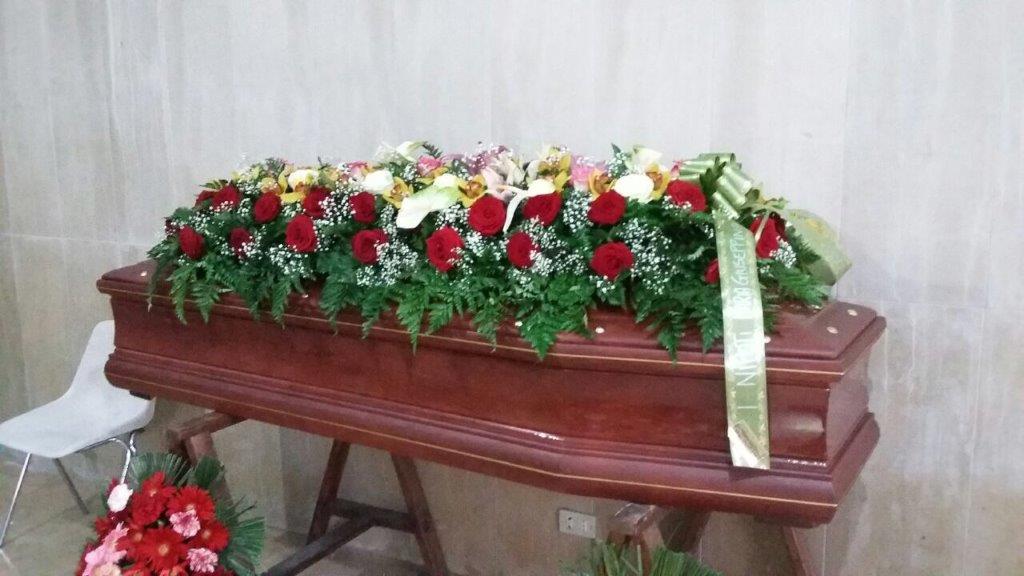 Addobbi floreali per la veglia