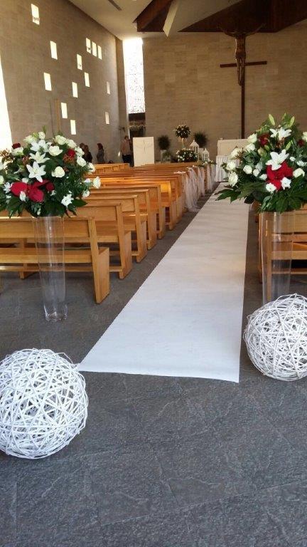 Addobbi floreali per la cerimonia