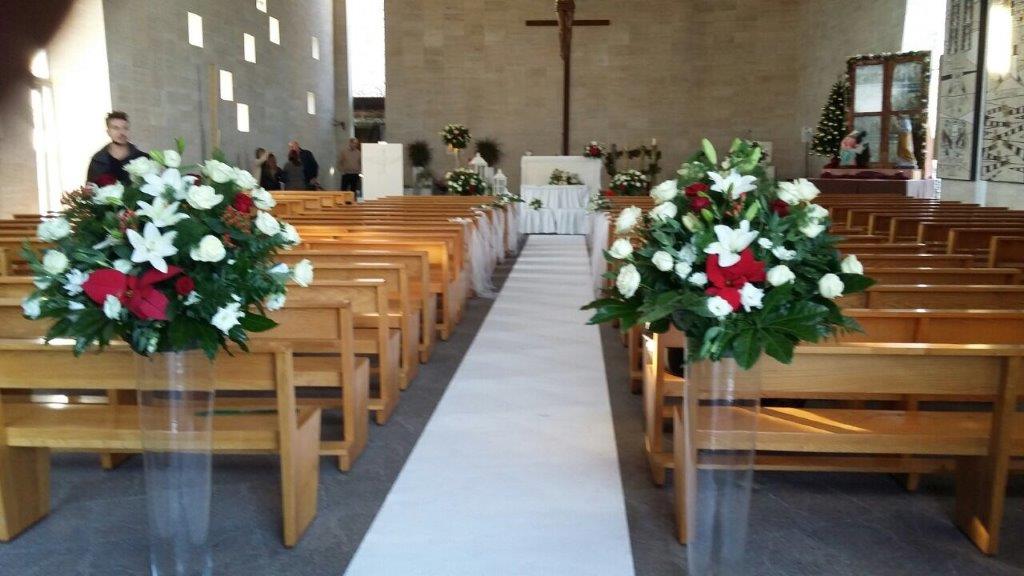 Addobbi floreali per la cerimonia