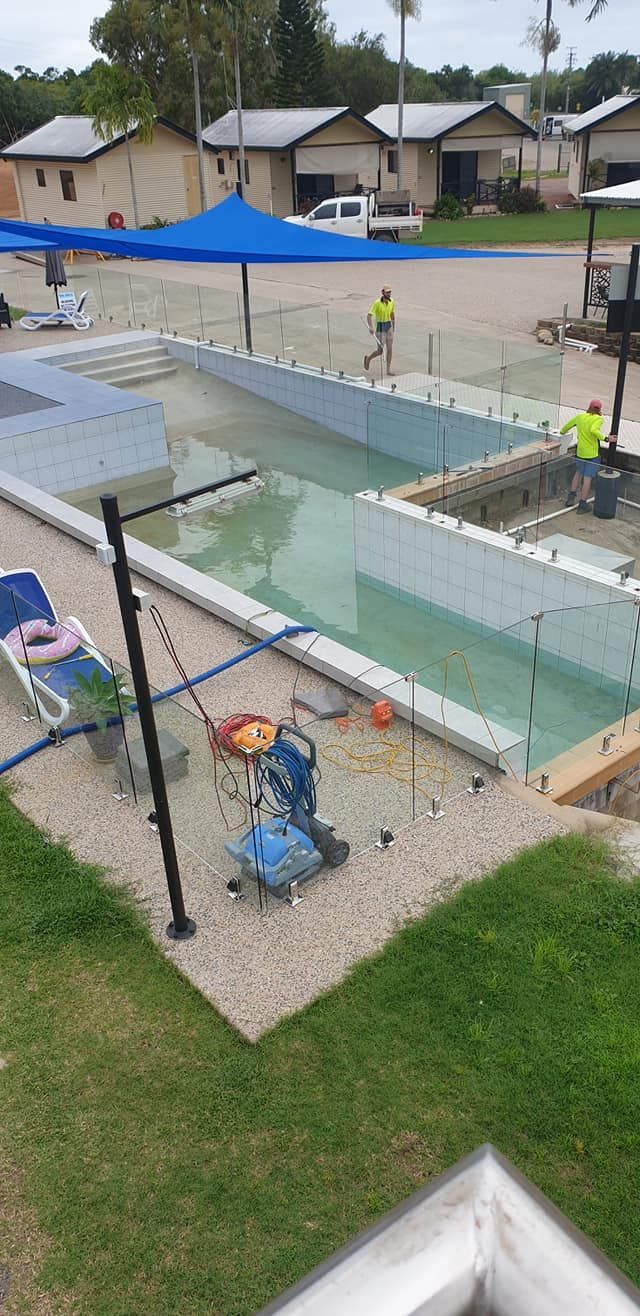 Pool Under Renovation — Gulliver, QLD — Concrete Pool Repairs