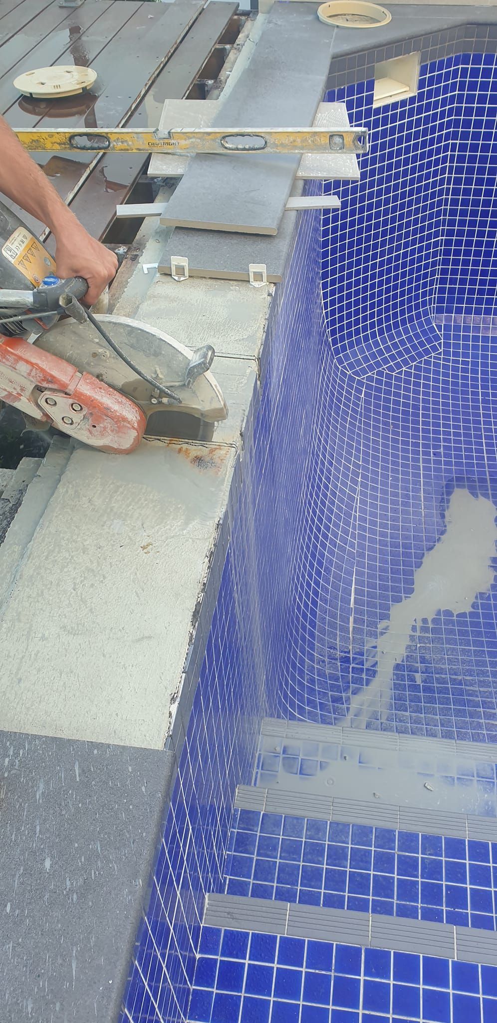 Edge Of A Pool — Gulliver, QLD — Concrete Pool Repairs